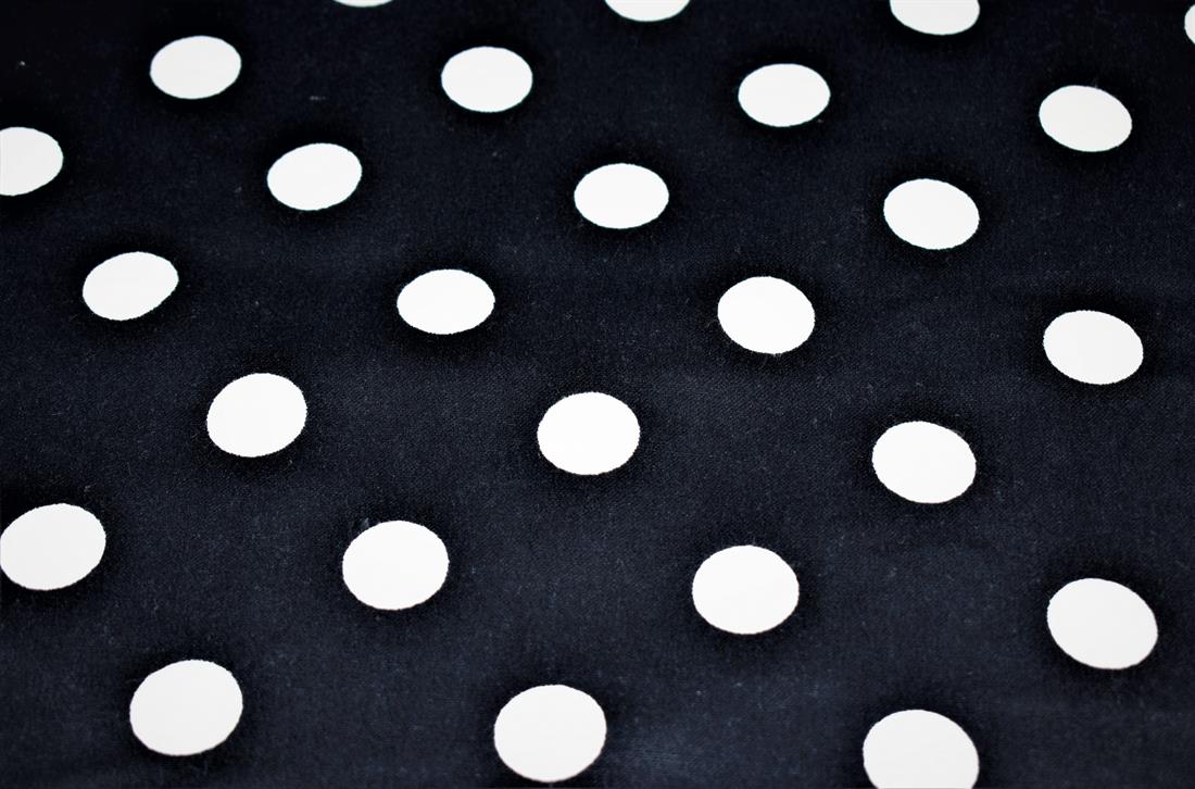 Black & White Cotton & Spot