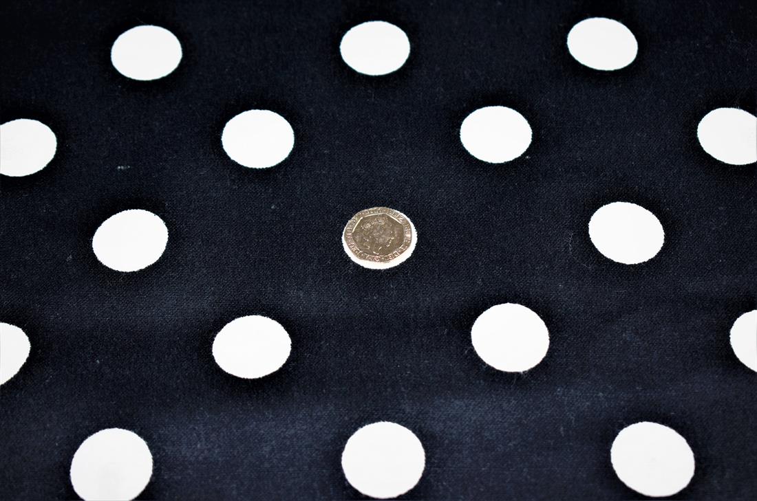 Black & White Cotton & Spot