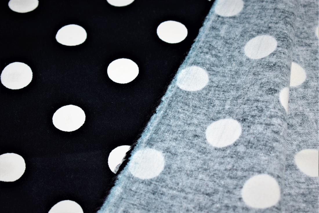 Black & White Cotton & Spot