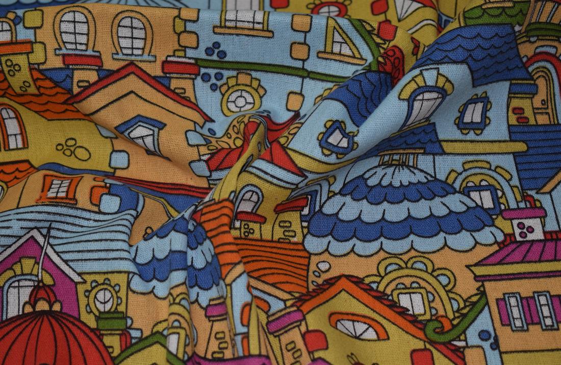 Multicolour Cotton House Hotel