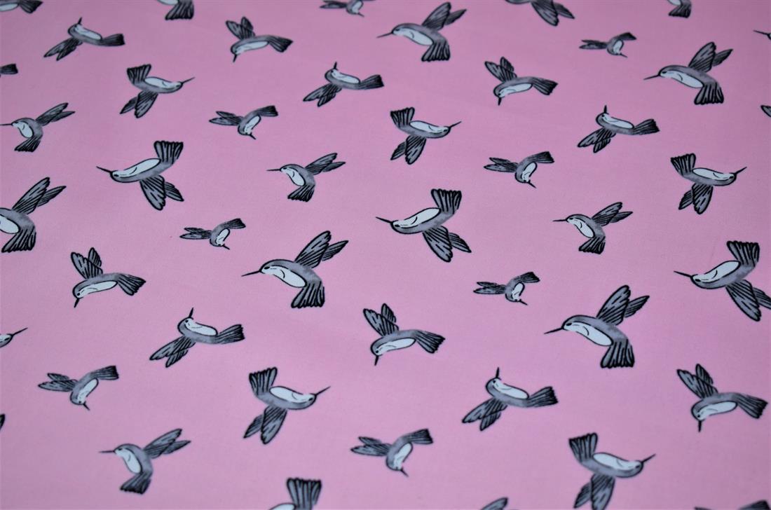 Pink Printed Cotton Fabrics