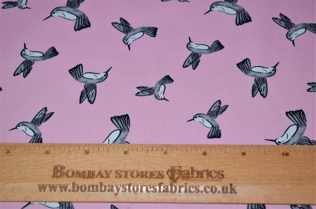 Pink Printed Cotton Fabrics
