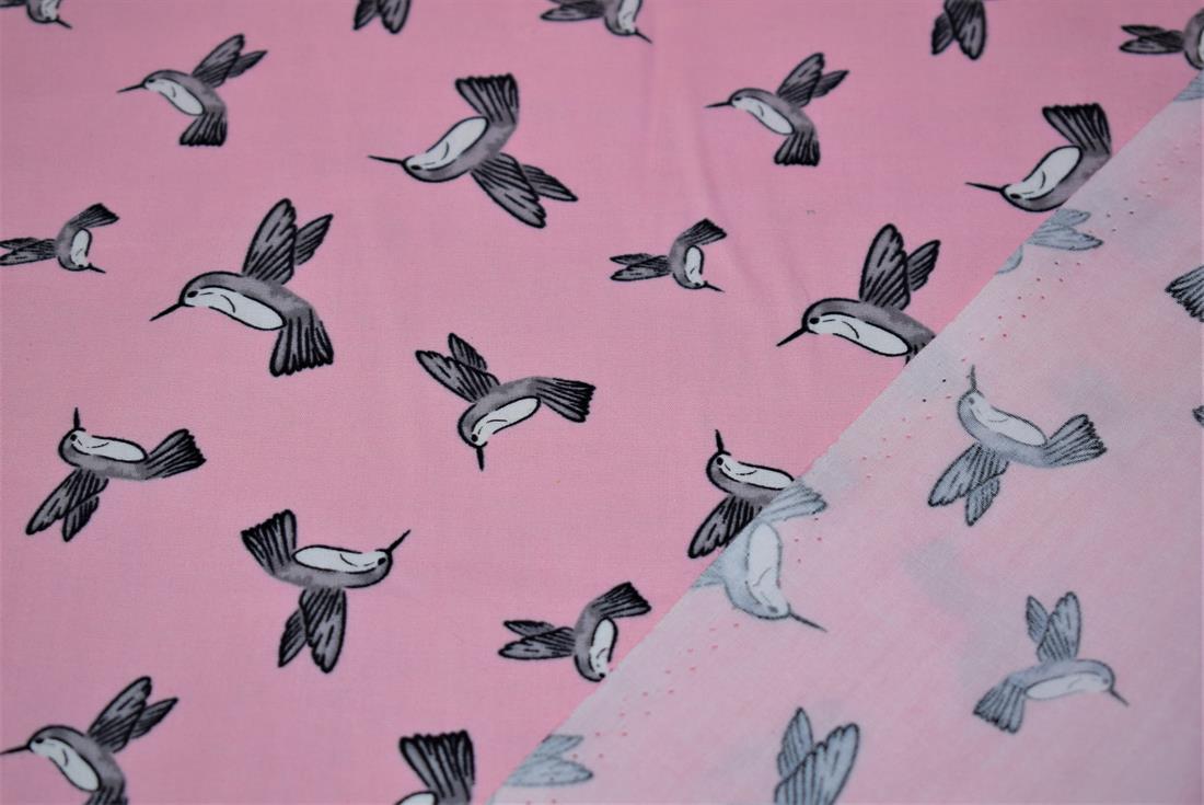 Pink Printed Cotton Fabrics