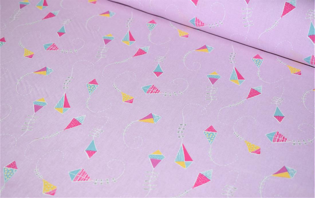 Pink Printed Cotton Fabrics