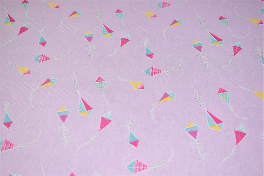 Pink Printed Cotton Fabrics