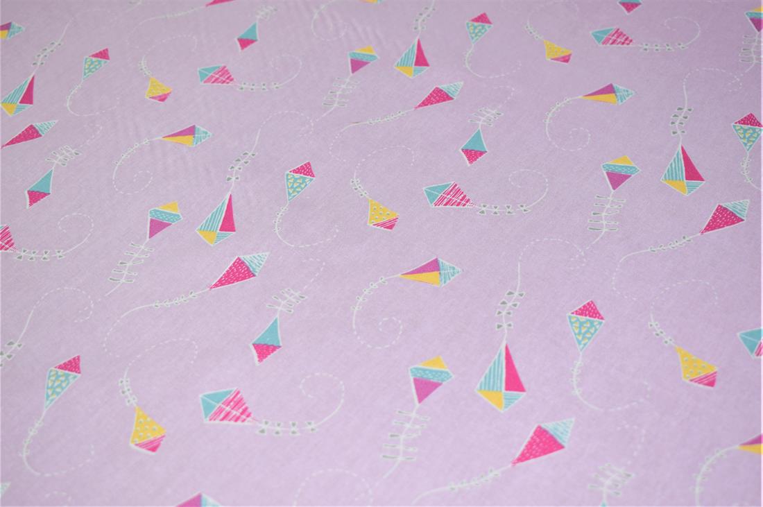 Pink Printed Cotton Fabrics