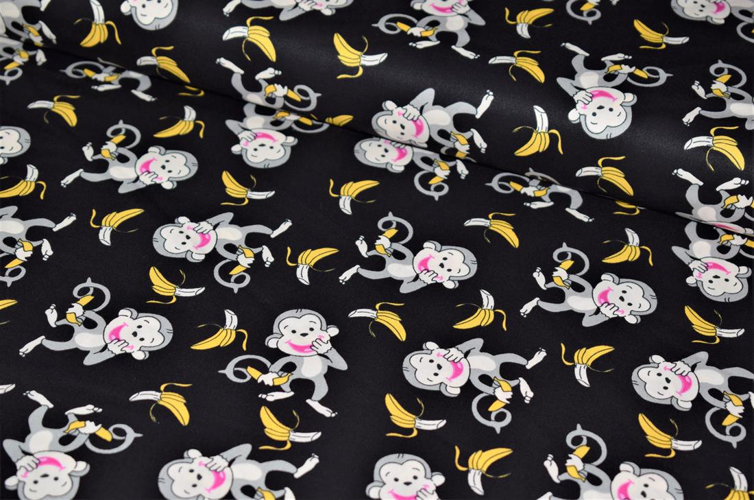Black Cotton Cheeky Monkey
