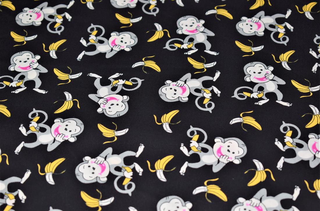 Black Cotton Cheeky Monkey