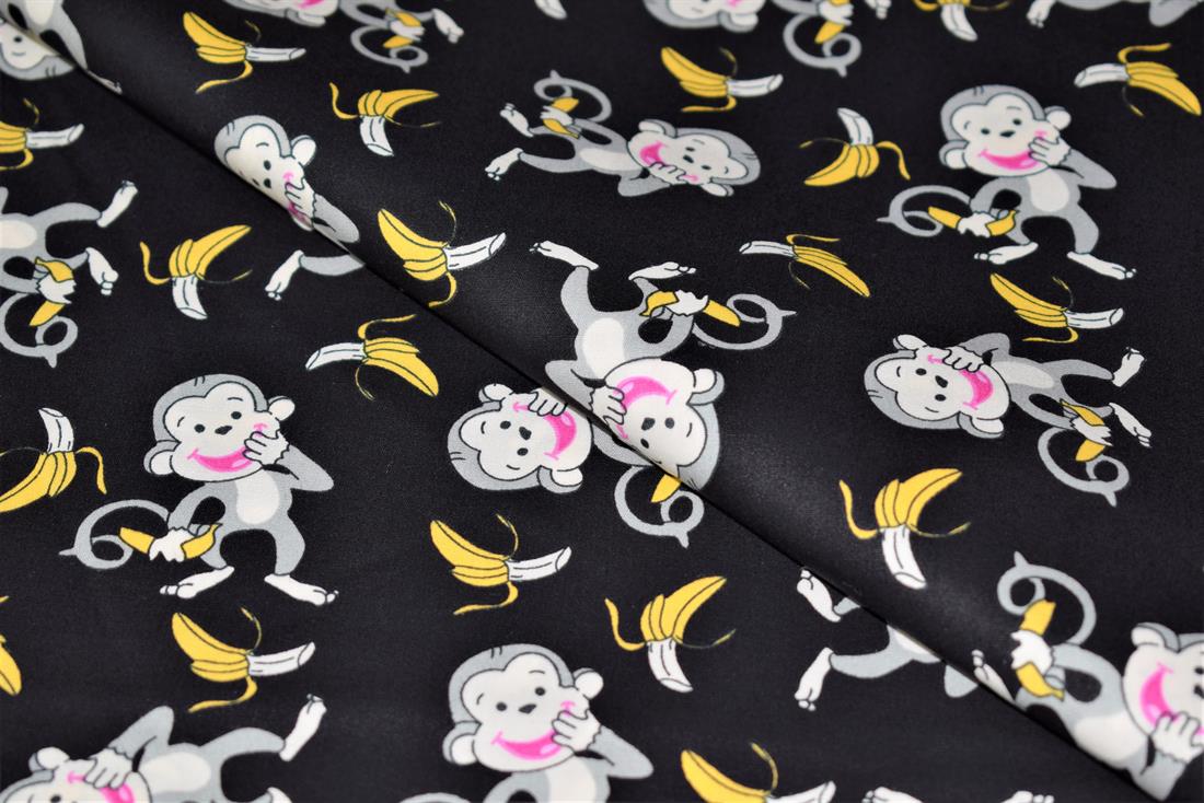 Black Cotton Cheeky Monkey