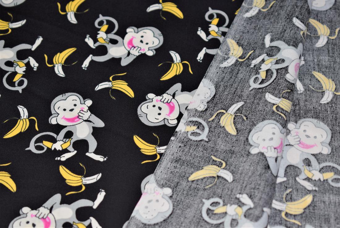 Black Cotton Cheeky Monkey