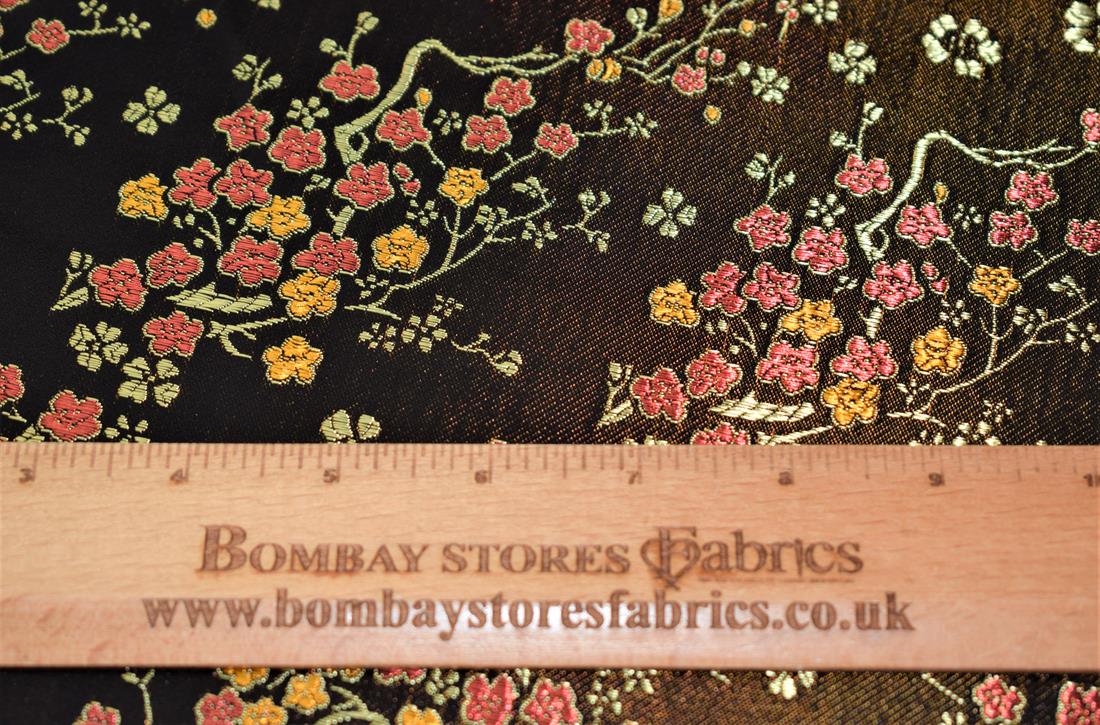 Brown Brocades