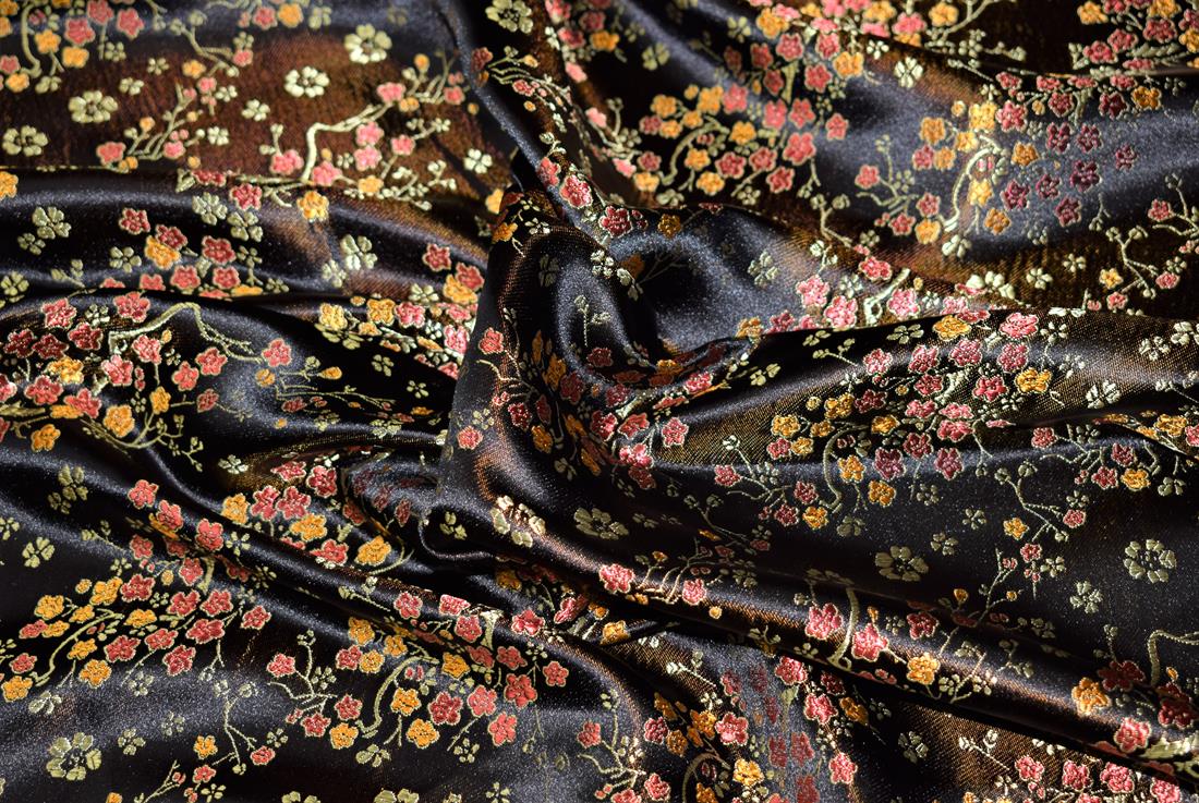 Brown Brocades