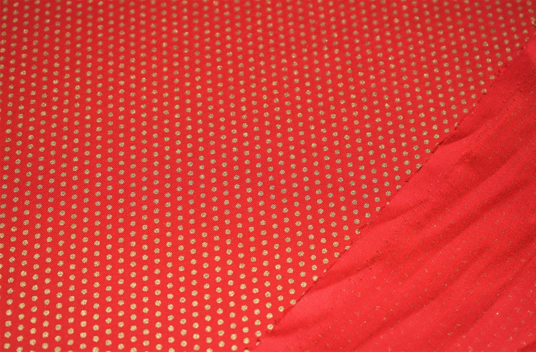 Red Printed Cotton Fabrics