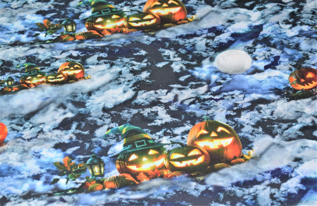 Blue Pumpkin Sky Cotton