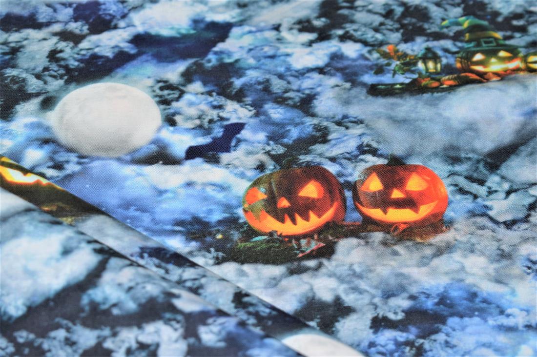 Blue Pumpkin Sky Cotton