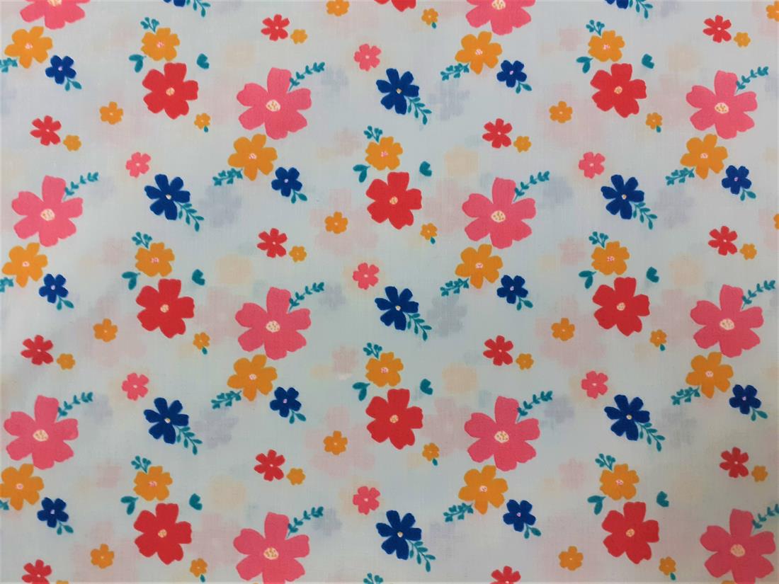 Sky Blue Cotton Flower