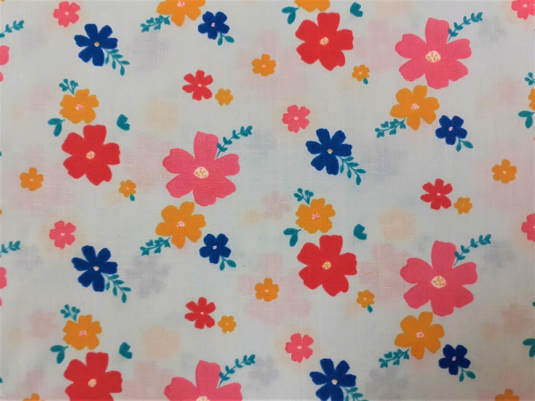 Sky Blue Cotton Flower