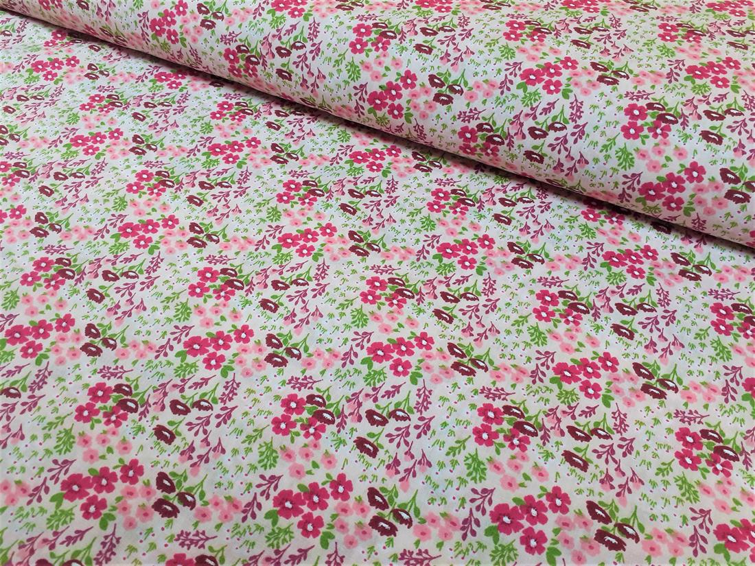 COL1 Cotton Summer Garden