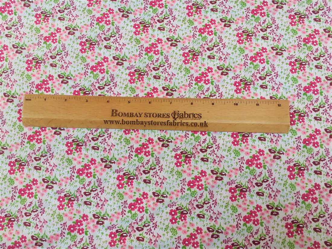 COL1 Cotton Summer Garden