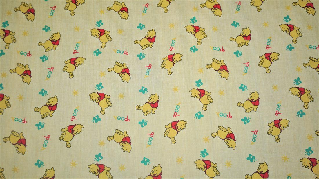 Cream Cotton Printed Poly Cottons