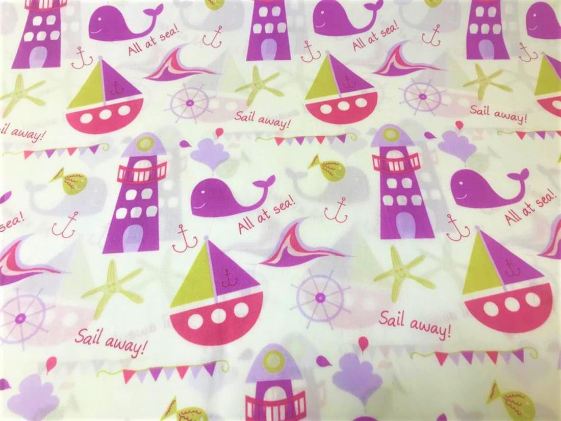 Pink Cotton All At Sea