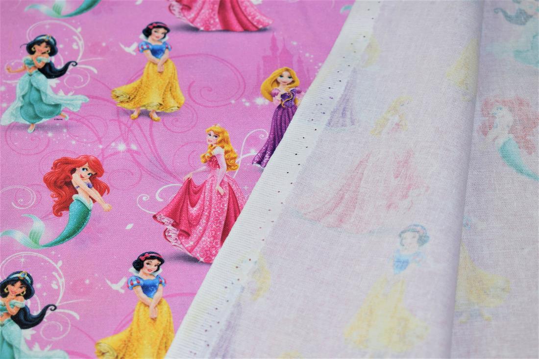 Pink Printed Cotton Fabrics