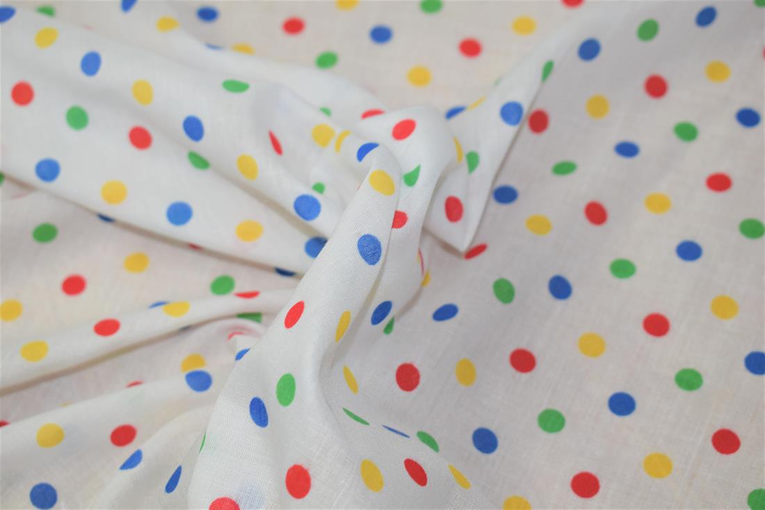Multicolour Cotton Printed Poly Cottons