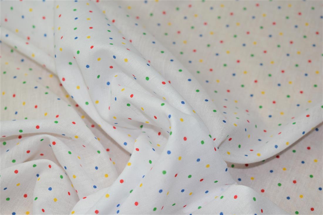 Multicolour Cotton Printed Poly Cottons