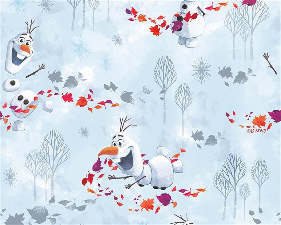 Blue Little Johnny - Disney Frozen Olaf Digital Cotton