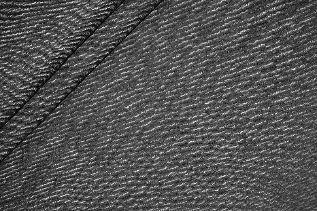 Black Col 3 Cotton Stretch Denim