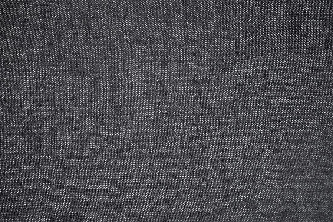 Black Col 3 Cotton Stretch Denim