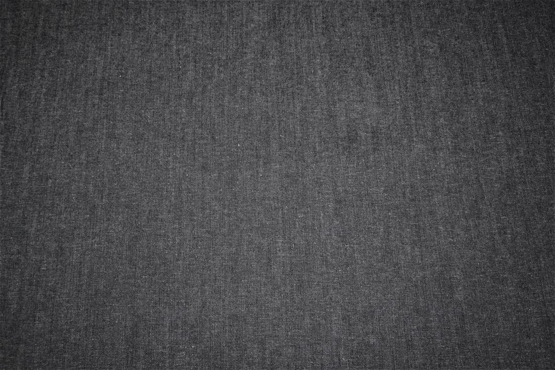 Black Col 3 Cotton Stretch Denim
