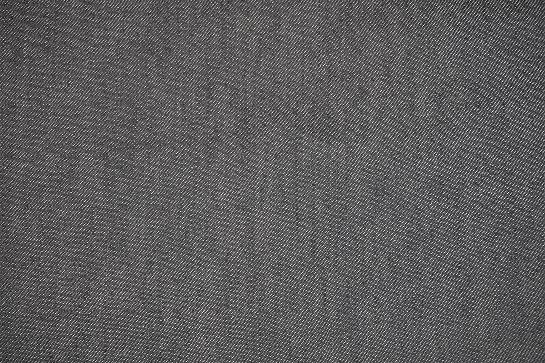 Black - Gold Col 5 Cotton Stretch Denim