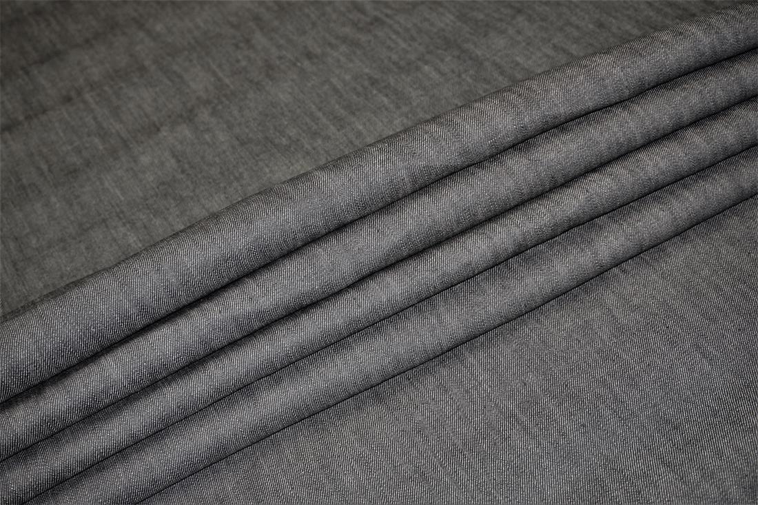 Black - Gold Col 5 Cotton Stretch Denim