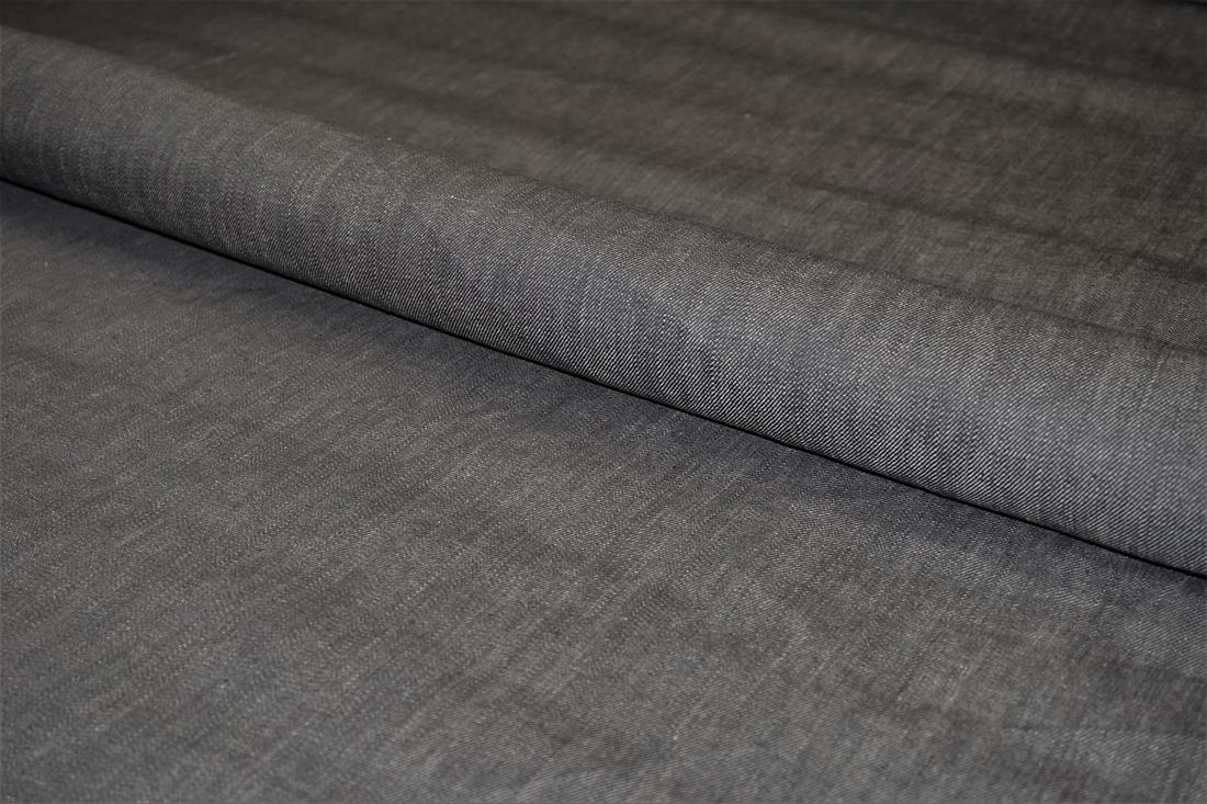 Black - Gold Col 5 Cotton Stretch Denim