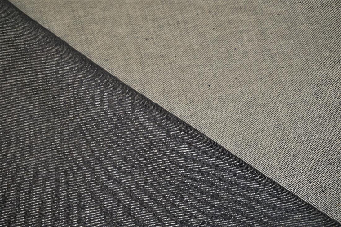 Black - Gold Col 5 Cotton Stretch Denim