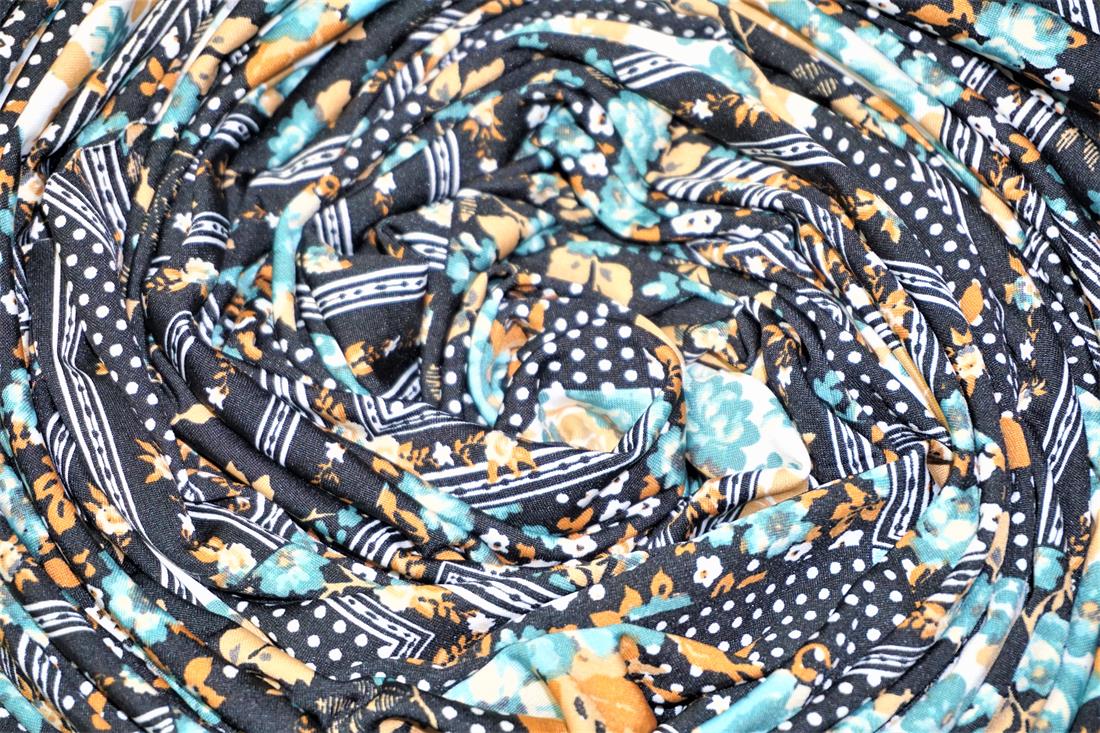 Black Flower Squares
