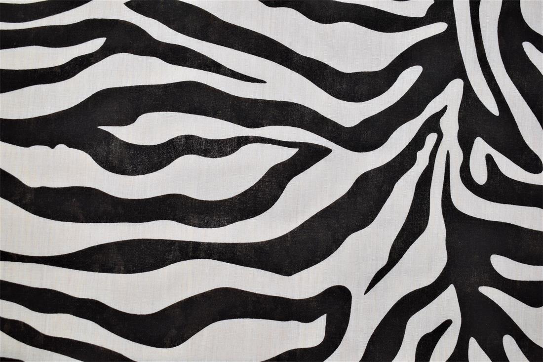 Black Cotton Zebra