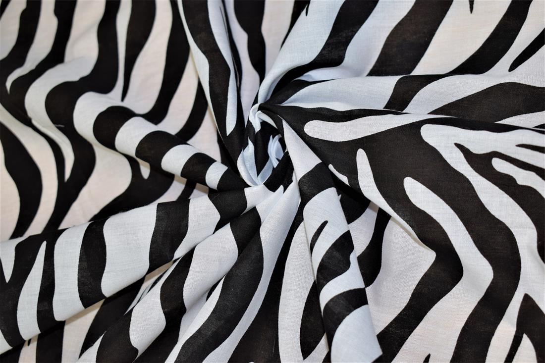 Black Cotton Zebra