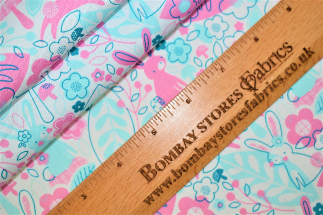 COL1 Cotton Bunny Rabbits