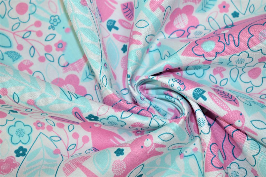 COL1 Cotton Bunny Rabbits