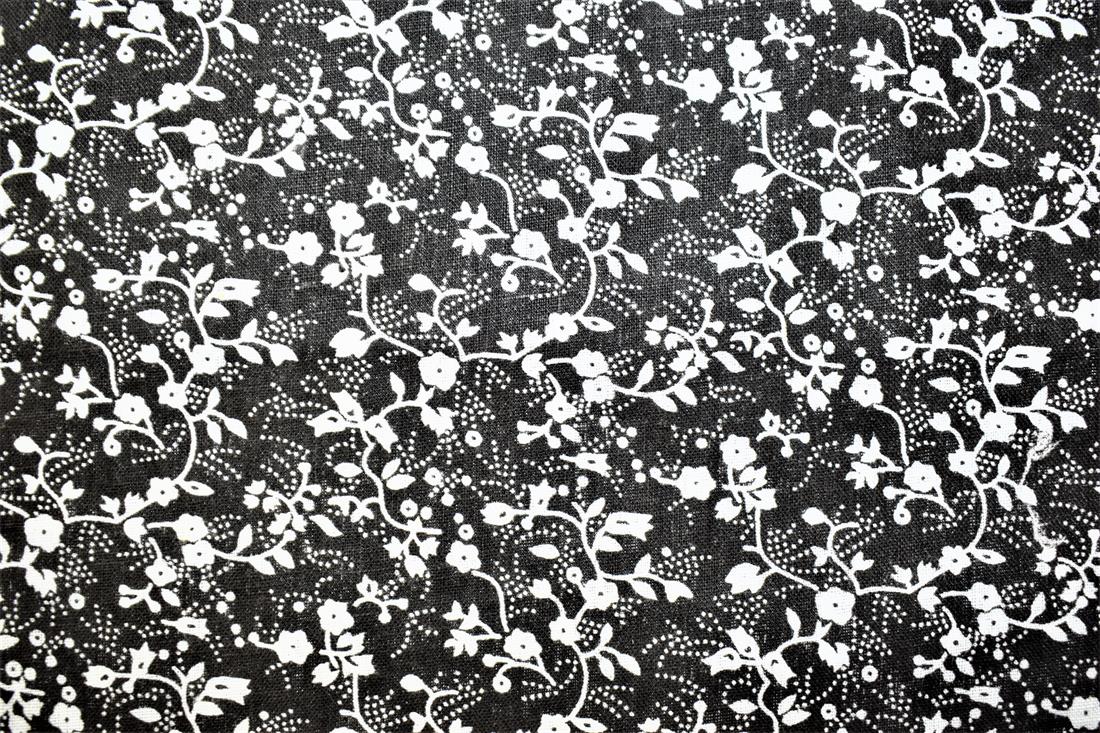 Black Printed Cotton Fabrics
