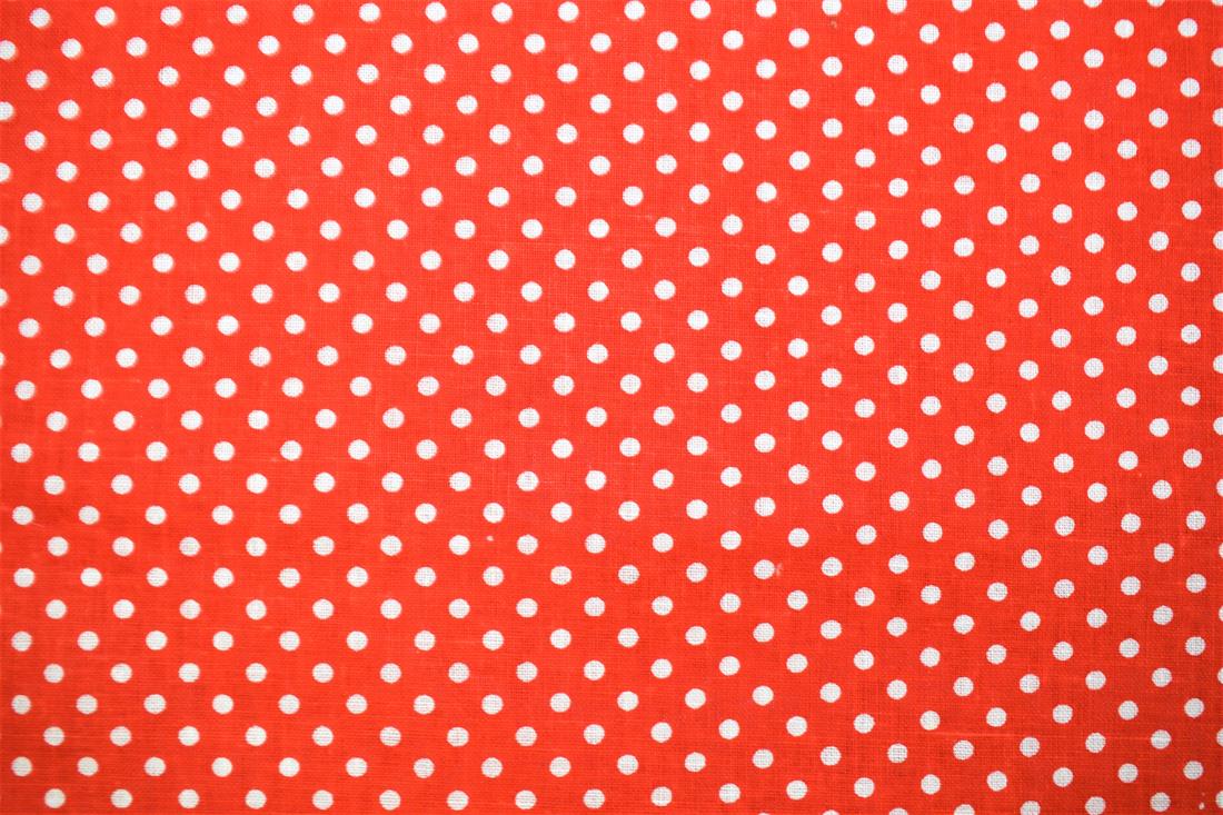 Red Printed Cotton Fabrics