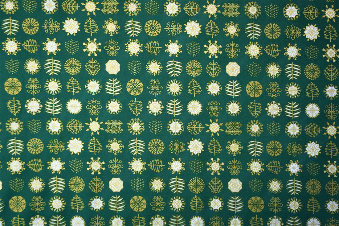 Bottle Cotton Xmas Snowflakes Leaves