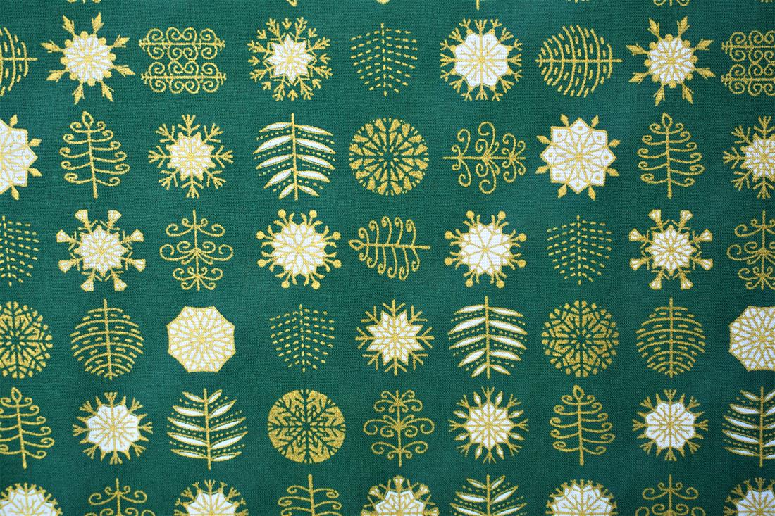Bottle Cotton Xmas Snowflakes Leaves