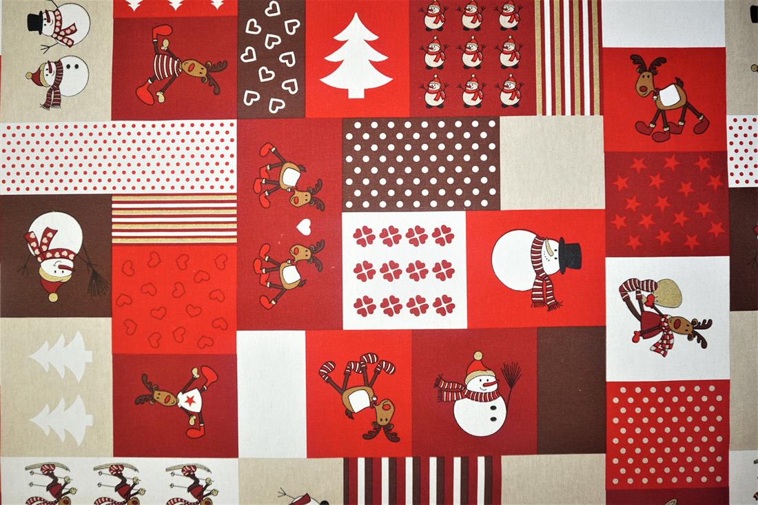 Red Christmas Cotton