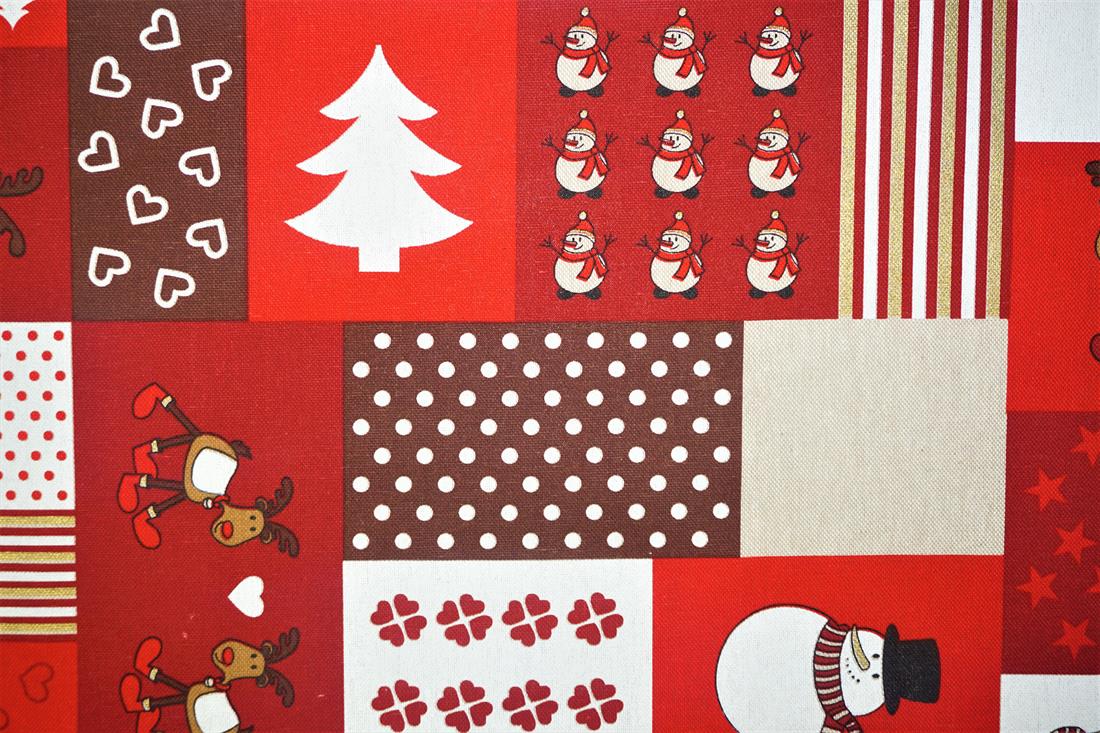 Red Christmas Cotton