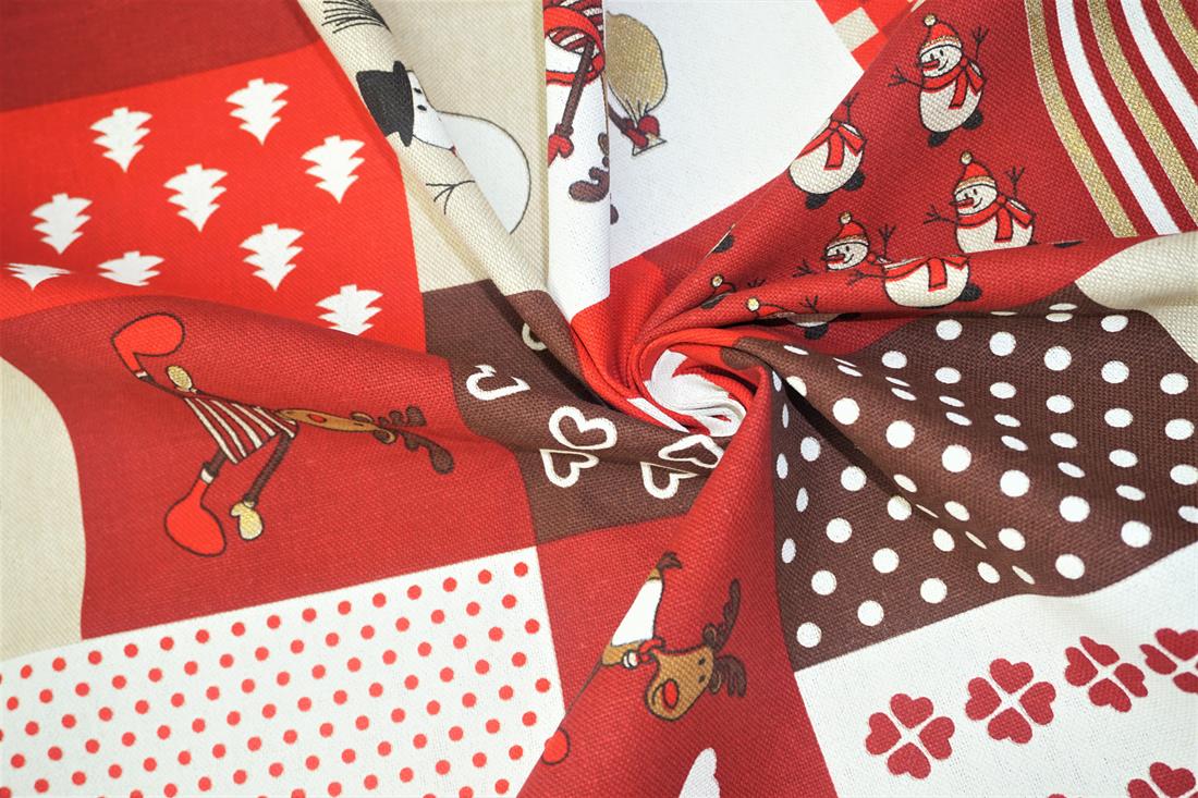 Red Christmas Cotton