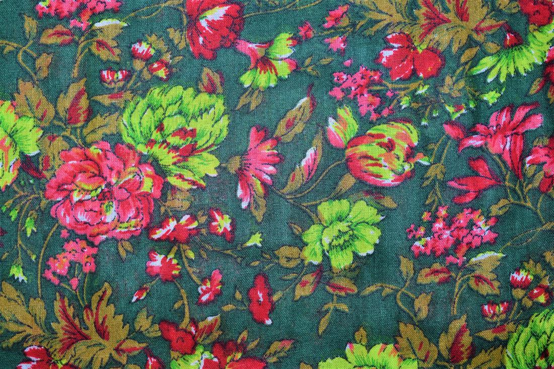 Bottle Printed Cotton Lawn
