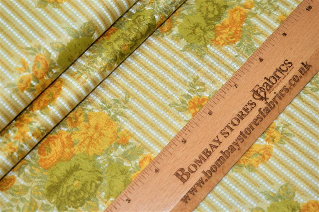 Green Lawn Printed Cotton Lawns